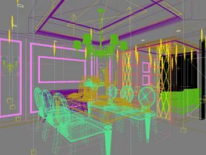 3d home 1378 3D Model