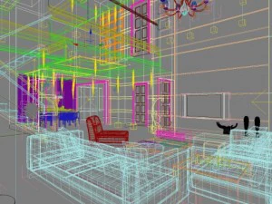 3d home 1385 3D Model