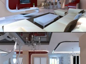 3डी होम 1387 3D मॉडल