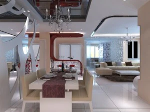 3d home 1387 3D Model