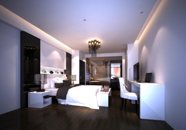 3d home 1400 3D Model .c4d .max .obj .3ds .fbx .stl .blend 