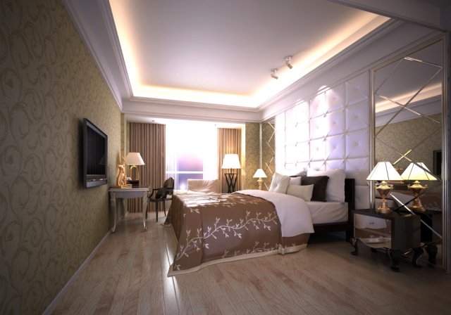 3d home 1402 3D Модель .c4d .max .obj .3ds .fbx .stl .blend 