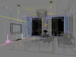 3d home 1417 3D Model