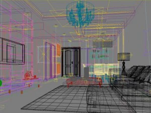 3d home 1420 3D Model