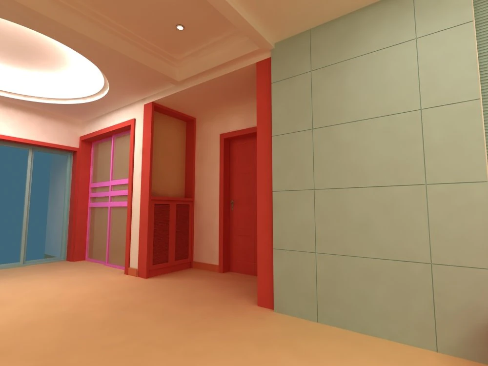 3d home 1425 3D Model .c4d .max .obj .3ds .fbx .stl .blend 