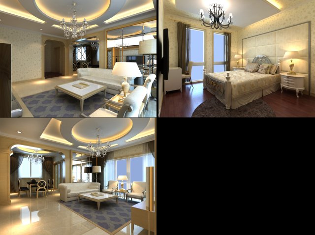 3d home 1426 Modelo 3D .c4d .max .obj .3ds .fbx .stl .blend 