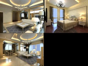 3d home 1426 3D Model