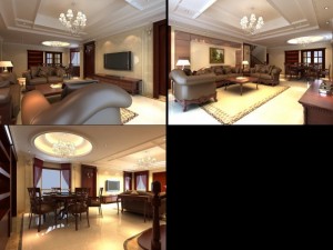 3d home 1427 3D Model
