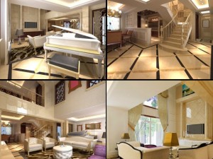 3d home 1428 Modèle 3D
