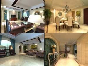 3d home 1429 3D Модель