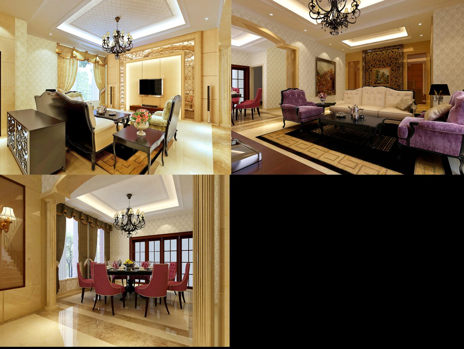 3d home 1448 3D Model .c4d .max .obj .3ds .fbx .stl .blend 