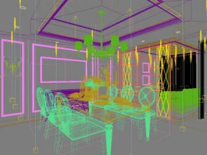 3d home 1451 3D Model