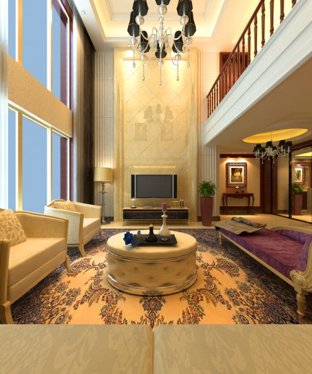 3d home 1454 Modello 3D .c4d .max .obj .3ds .fbx .stl .blend