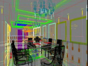 3d home 1455 3D Model