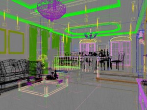 3d home 1456 3D 모델