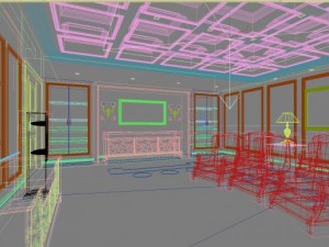 3d home 1461 3D Model
