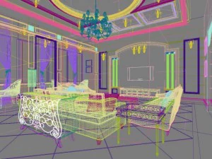 3d home 1462 3D Model