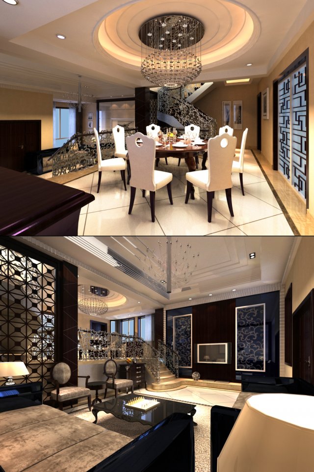 3d home 1465 Modelo 3D .c4d .max .obj .3ds .fbx .stl .blend 