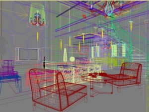3d home 1466 3D 모델
