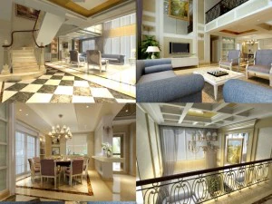 3d home 1467 3D Model