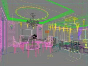 3d home 1472 3D Model