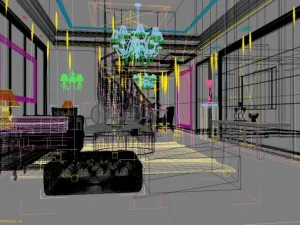 3d home 1480 3D Model