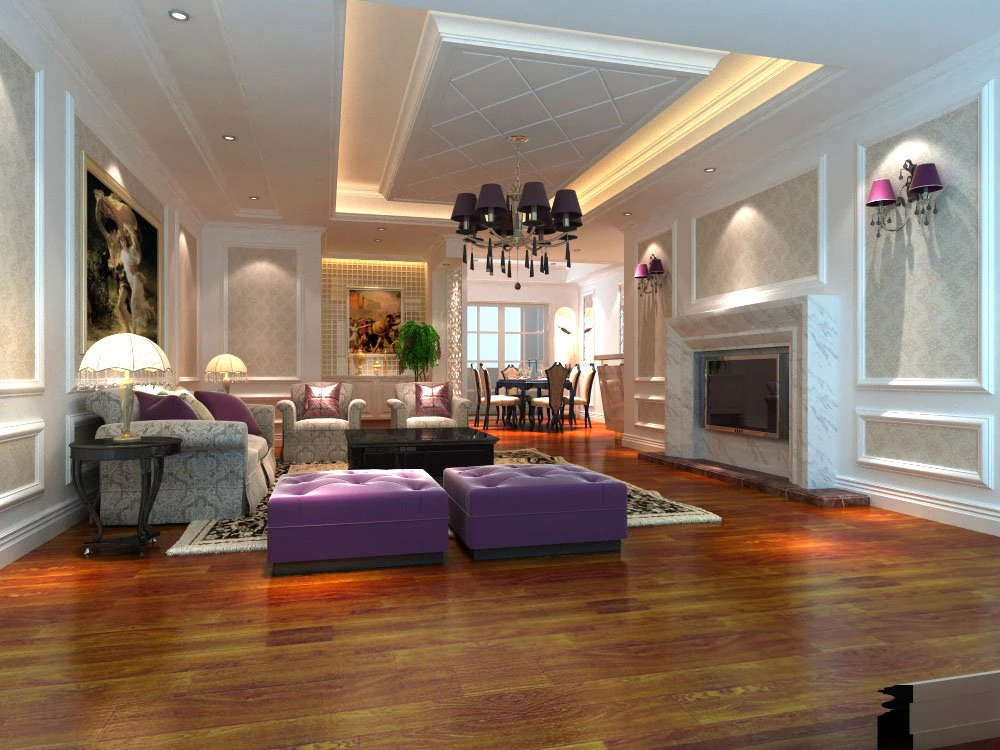 3d home 1483 3D Model .c4d .max .obj .3ds .fbx .stl .blend 