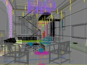 3d home 1484 3D Model