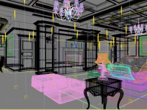 3d home 1488 3D 模型