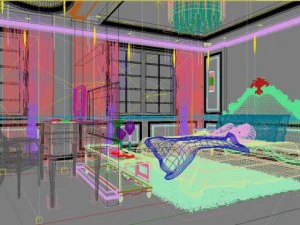 3d 홈 1503 3D 모델