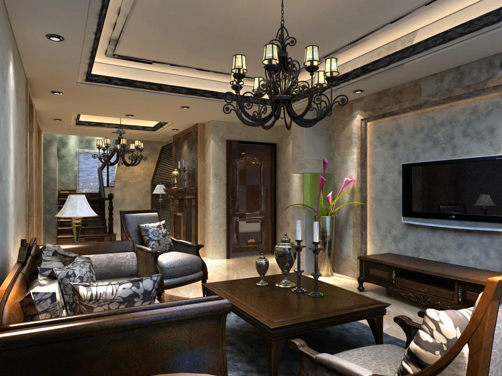 3d home 1508 3D Model .c4d .max .obj .3ds .fbx .stl .blend