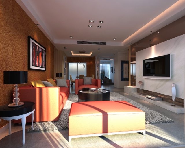 3d home 1518 3D मॉडल .c4d .max .obj .3ds .fbx .stl .blend 