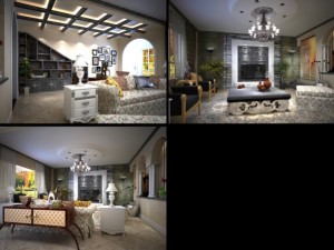 3d home 1522 3D Model