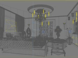 3d home 1522 3D Model
