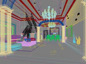 3d home 1523 3D Model