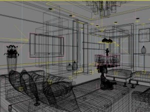 3d home 1524 3D Model