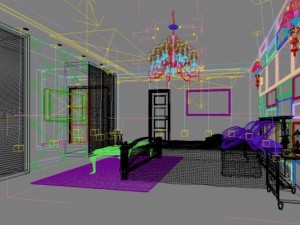 3d home 1525 Model 3D