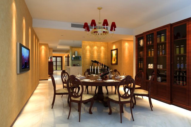 3d home 1530 3D Model .c4d .max .obj .3ds .fbx .stl .blend 