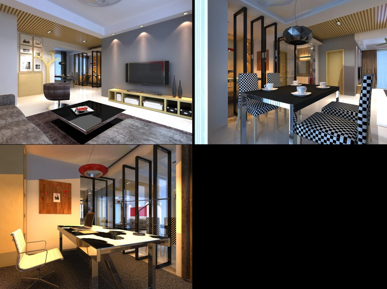 3d home 1537 3D Model .c4d .max .obj .3ds .fbx .stl .blend