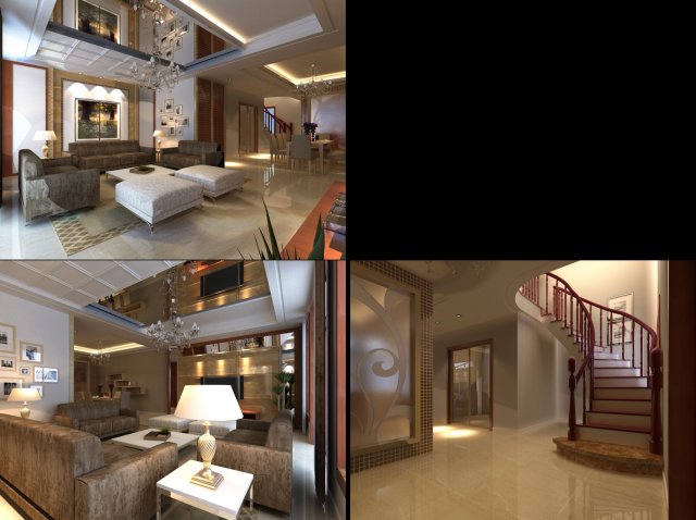 3d home 1542 3D मॉडल .c4d .max .obj .3ds .fbx .stl .blend