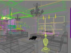 3d home 1542 3D मॉडल