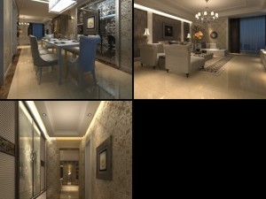 3d home 1544 3D Model