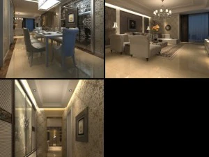 3डी होम 1544 3D मॉडल