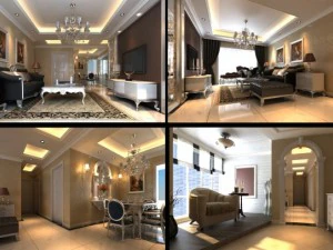 ホーム 1546 3Dモデル - D 3Dモデル