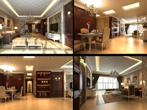3d home 1548 3D Модель