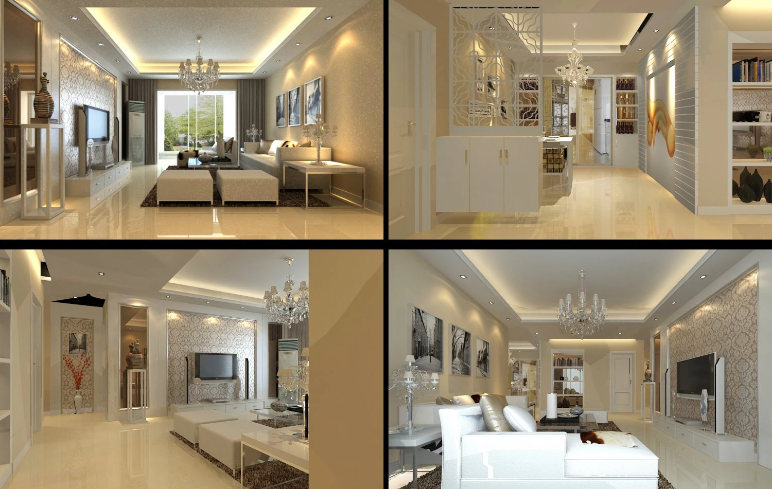 3d home 1550 3D Model .c4d .max .obj .3ds .fbx .stl .blend 