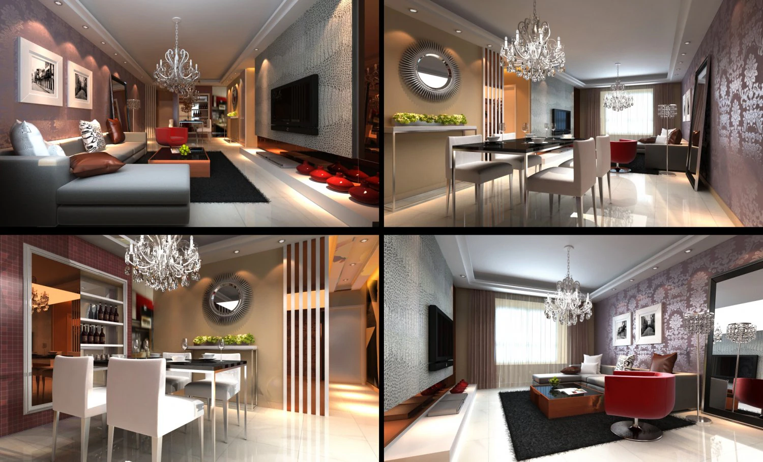 3d home 1552 3D Model .c4d .max .obj .3ds .fbx .stl .blend 