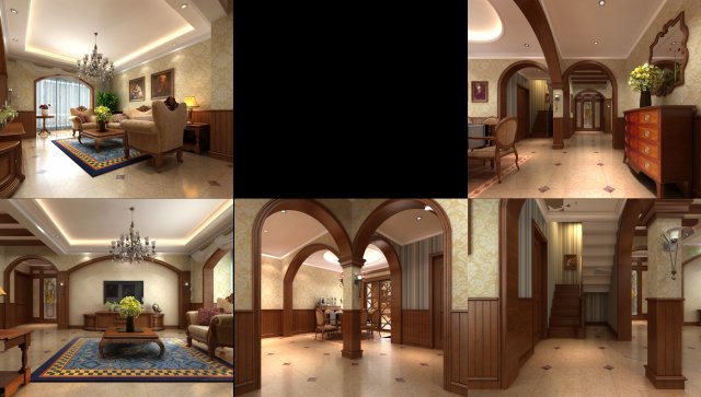 3d home 1554 3Dモデル .c4d .max .obj .3ds .fbx .stl .blend 