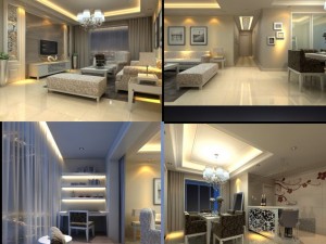 3d home 1555 Modèle 3D