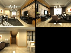 3d home 1556 3D 模型